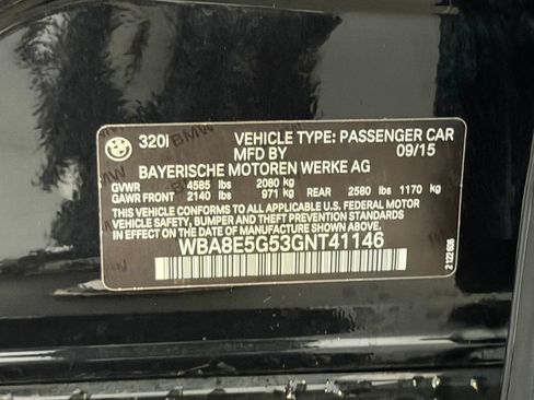 Used 2016 BMW 320i xDrive Sedan AWD/4WD image 24