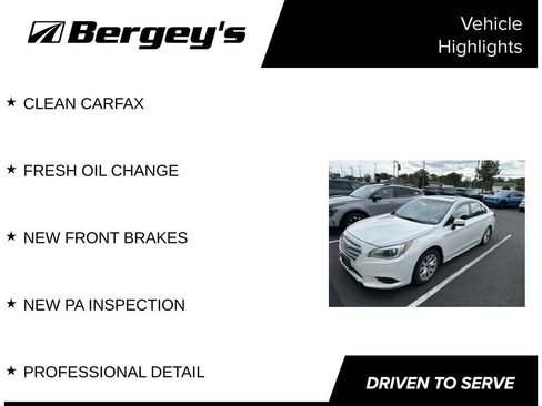 Used 2015 Subaru Legacy 2.5i Premium w/ Moonroof Package AWD/4WD image 4