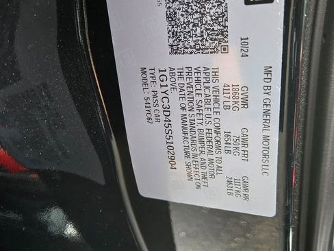 Used 2025 Chevrolet Corvette Stingray Premium Conv w/ 3LT image 10