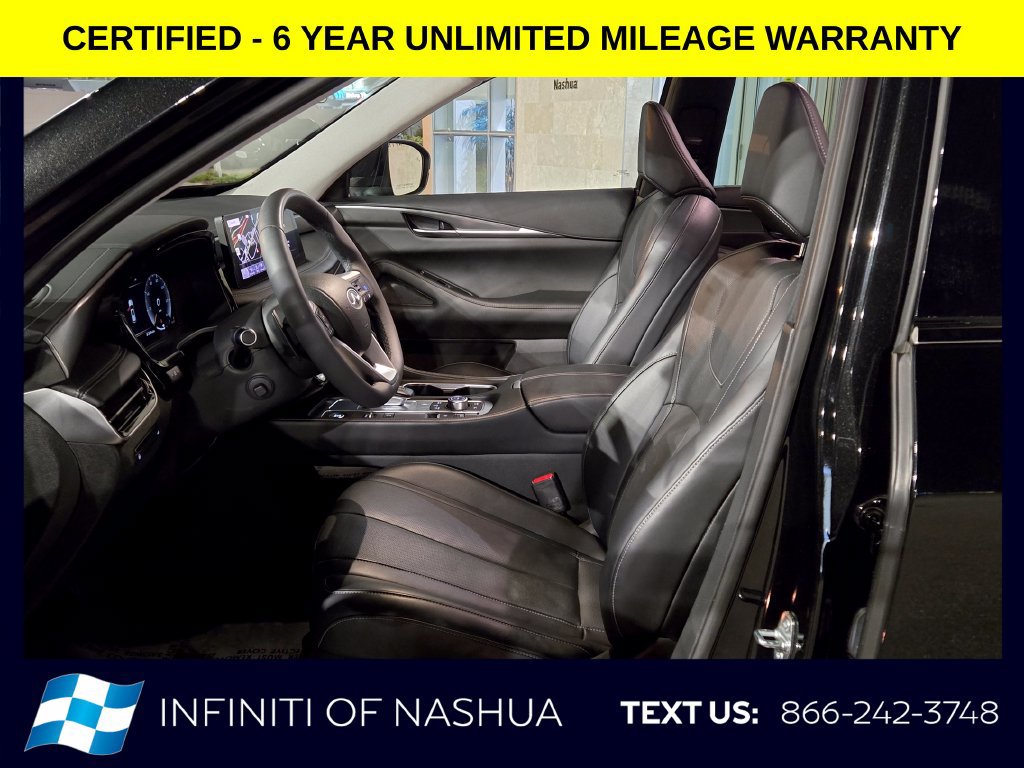 Certified 2023 INFINITI QX60 Luxe w/ Cargo Package AWD/4WD image 3