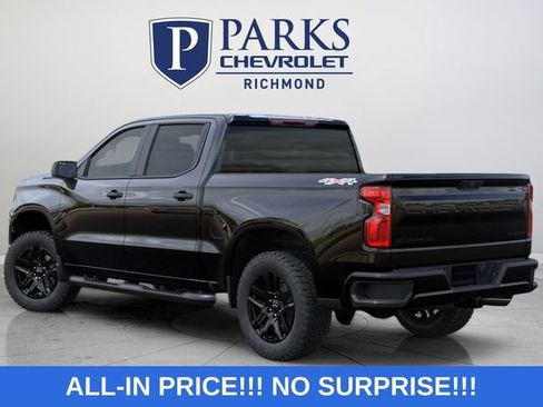 New 2026 Chevrolet Silverado 1500 Custom w/ Turbomax Blackout Package AWD/4WD image 6
