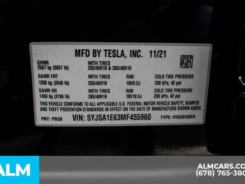 Used 2021 Tesla Model S Plaid image 35
