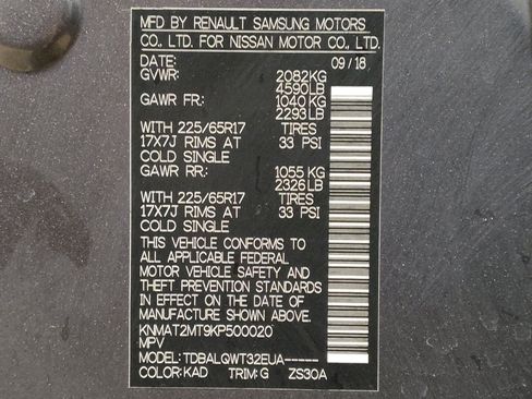 Used 2019 Nissan Rogue SV image 33