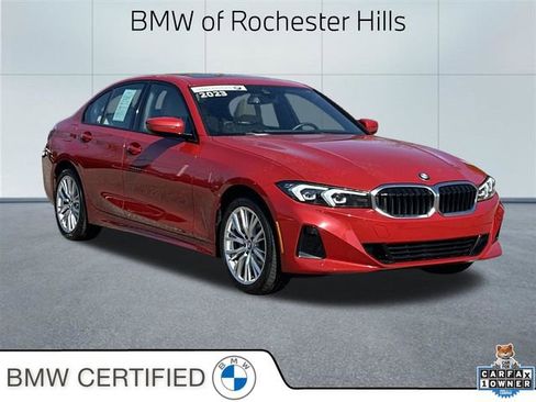 Certified 2023 BMW 330i xDrive Sedan w/ Premium Package AWD/4WD image 1