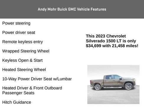 Used 2023 Chevrolet Silverado 1500 LT AWD/4WD image 14