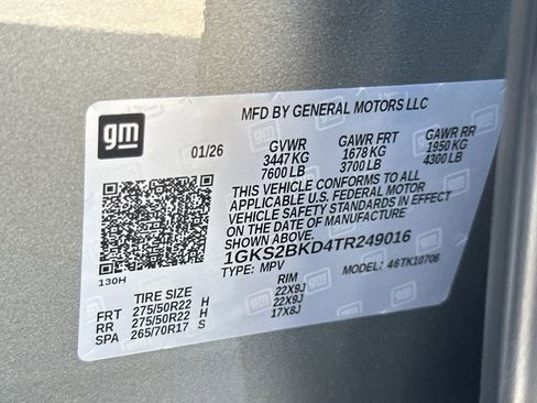 New 2026 GMC Yukon Elevation w/ Elevation Premium Package image 47