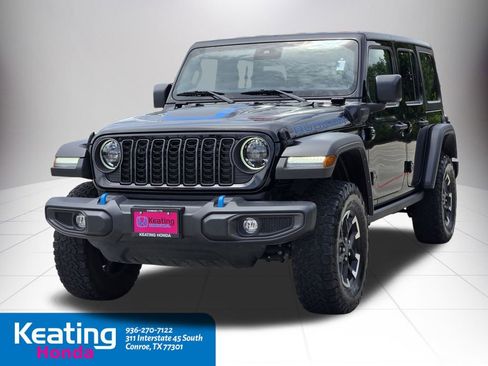 Used 2024 Jeep Wrangler Unlimited Rubicon 4xe AWD/4WD image 4