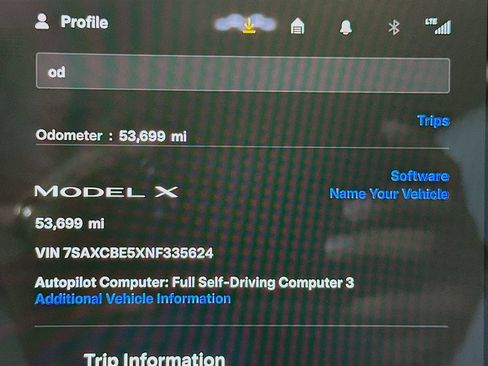 Used 2022 Tesla Model X AWD/4WD image 12