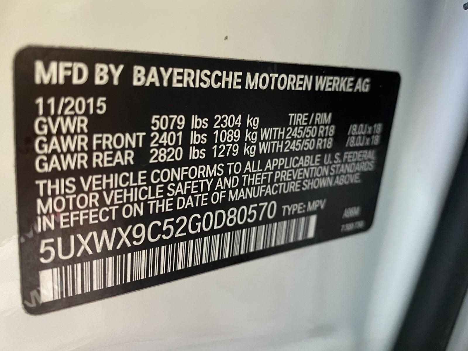 Used 2016 BMW X3 xDrive28i AWD/4WD image 32