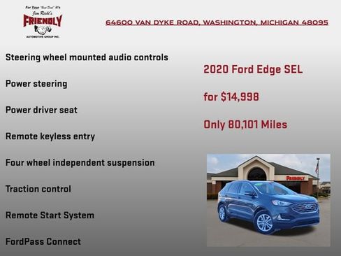 Used 2020 Ford Edge SEL w/ Convenience Package image 15
