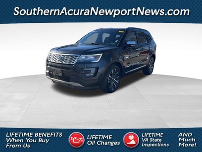 Used 2017 Ford Explorer Platinum
