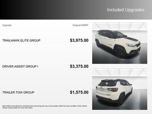 Used 2023 Jeep Compass Trailhawk w/ Trailhawk Elite Group image 4