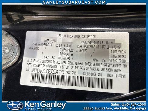 Used 2018 MAZDA MX-5 Miata RF Grand Touring image 25