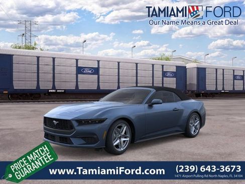 New 2026 Ford Mustang Convertible RWD image 1