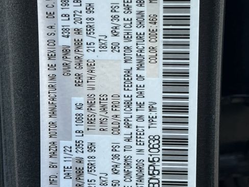 Certified 2023 MAZDA CX-30 AWD 2.5 S w/ Premium Package image 21