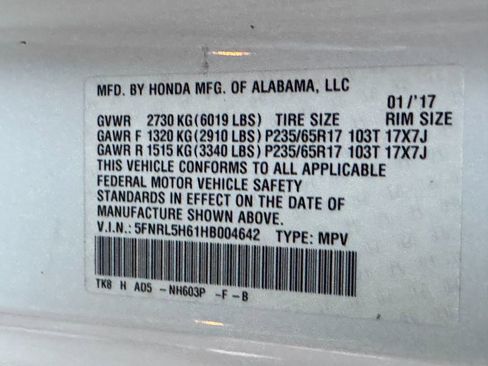 Used 2017 Honda Odyssey EX-L image 31