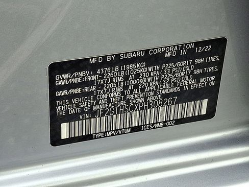 Certified 2023 Subaru Crosstrek 2.5i Sport AWD/4WD image 30