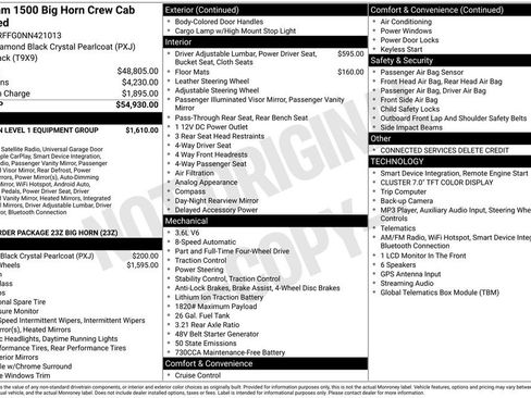Certified 2022 RAM 1500 Big Horn AWD/4WD image 41