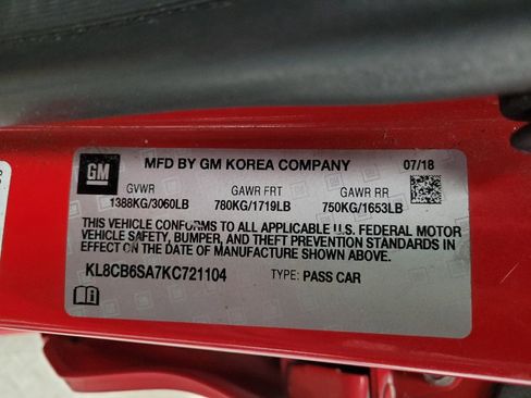 Used 2019 Chevrolet Spark LS FWD image 33