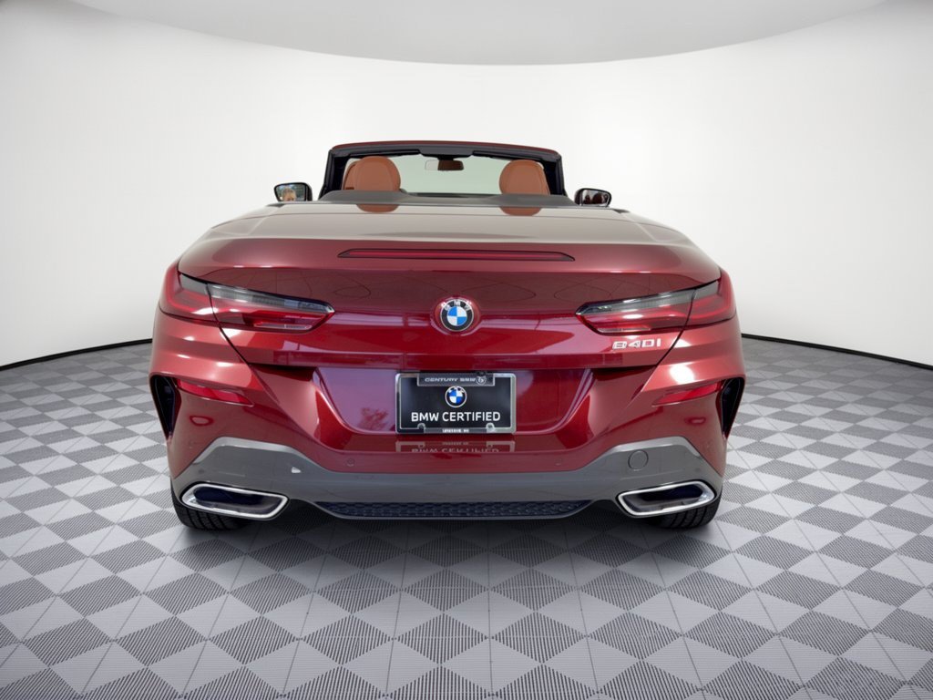 Certified 2022 BMW 840i Convertible w/ Comfort Seating Package RWD image 11