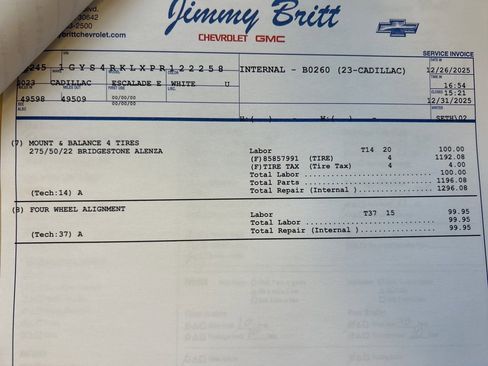 Used 2023 Cadillac Escalade ESV Sport Platinum image 29