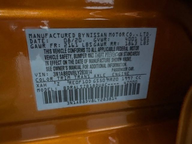 Used 2020 Nissan Sentra SR w/ Premium Package FWD image 56