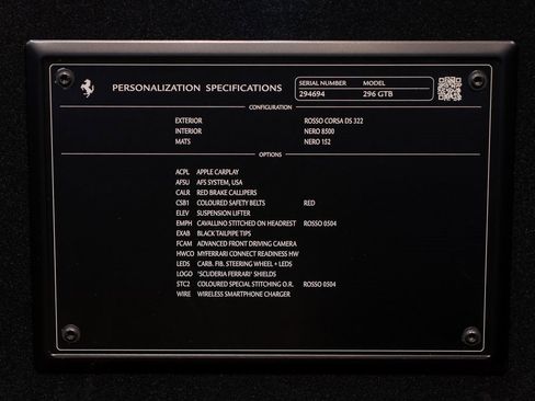 Certified 2023 Ferrari 296 GTB image 23