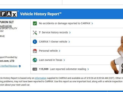 Used 2018 GMC Yukon SLT w/ Open Road Package image 11