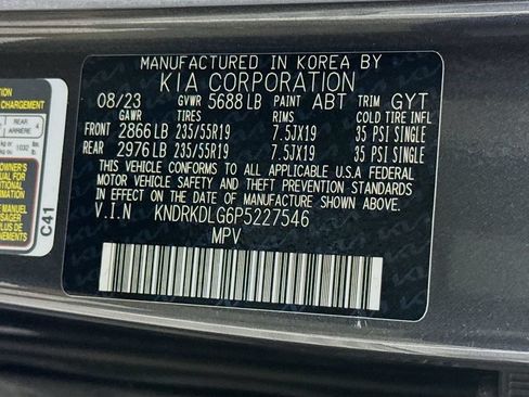 Certified 2023 Kia Sorento SX Prestige AWD/4WD image 40