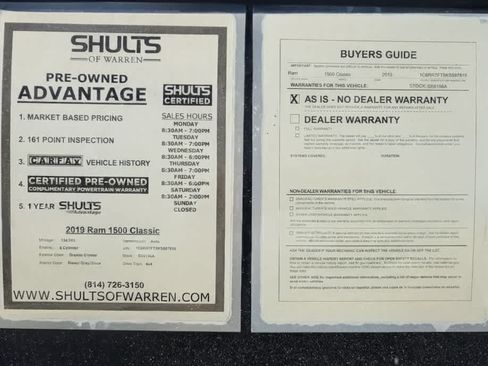 Used 2019 RAM 1500 Express w/ Express Value Package AWD/4WD image 12