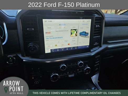 Used 2022 Ford F150 Platinum w/ Equipment Group 701A High image 25