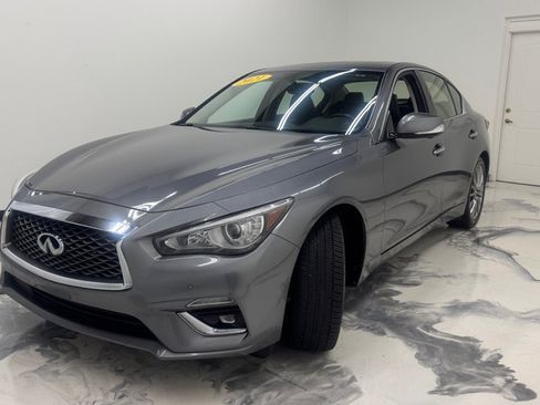 Used 2021 INFINITI Q50 Luxe w/ Seat & Sound Package AWD/4WD image 4