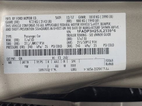 Used 2018 Ford Focus SEL FWD image 33