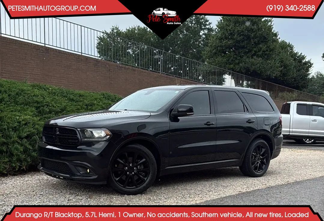 Used 2017 Dodge Durango R/T w/ Blacktop Package RWD image 1