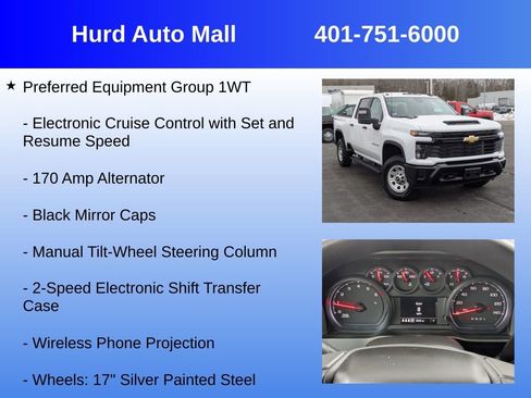 Used 2025 Chevrolet Silverado 2500 W/T w/ WT Convenience Package image 18