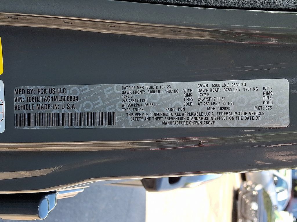 Used 2021 Jeep Gladiator Sport AWD/4WD image 26
