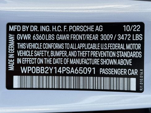 Certified 2023 Porsche Taycan 4S image 39