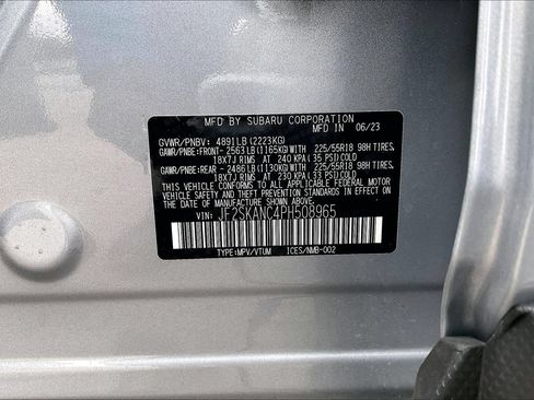 Certified 2023 Subaru Forester Limited AWD/4WD image 33