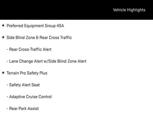 Used 2023 GMC Terrain SLT w/ Infotainment Package II AWD/4WD image 2