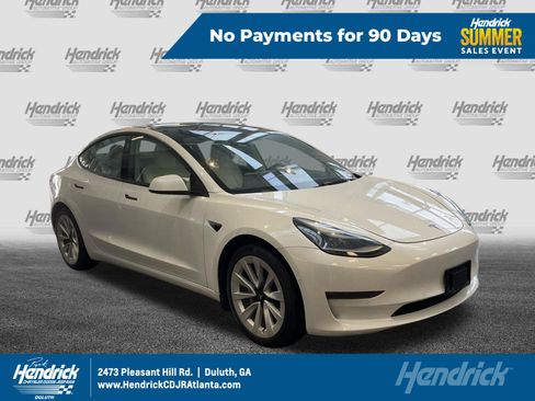 Used 2022 Tesla Model 3 Long Range AWD/4WD image 1