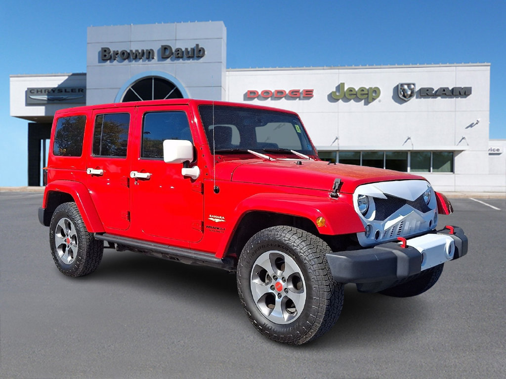 Used 2015 Jeep Wrangler Unlimited Sahara w/ Dual Top Group AWD/4WD image 1