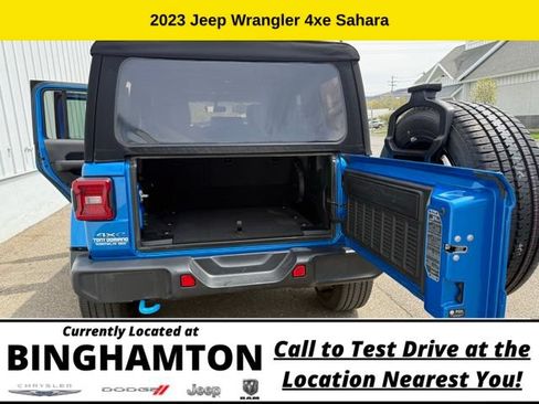 Used 2023 Jeep Wrangler Unlimited Sahara w/ Cold Weather Group AWD/4WD image 20