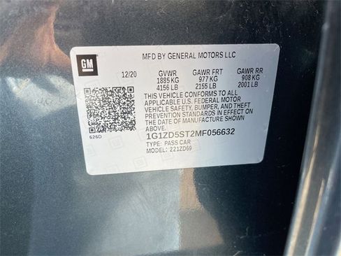 Certified 2021 Chevrolet Malibu LT image 33