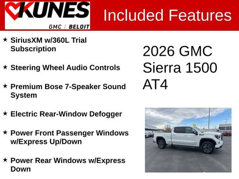 New 2026 GMC Sierra 1500 AT4 w/ AT4 Premium Package image 3