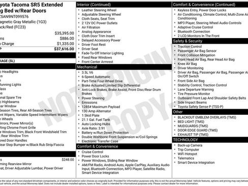 Used 2022 Toyota Tacoma SR5 image 63