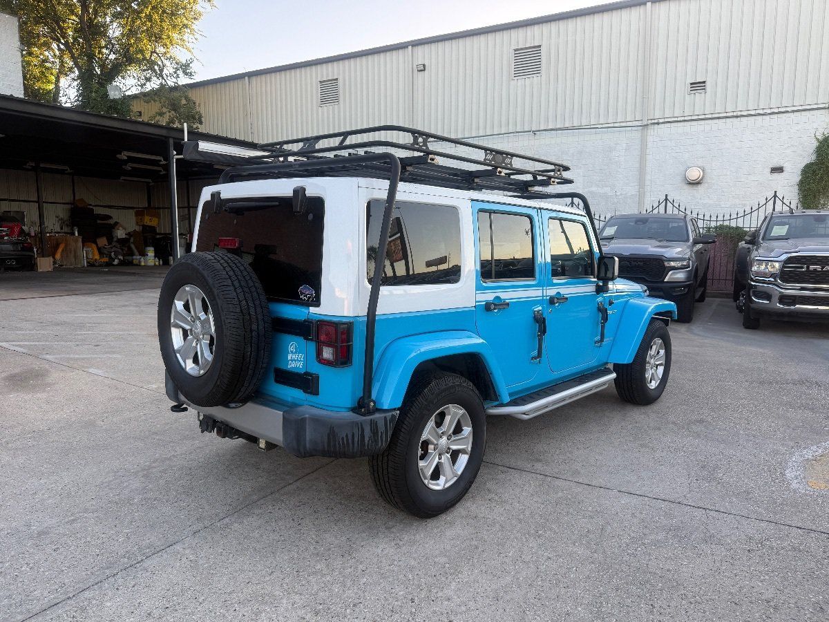 Used 2017 Jeep Wrangler Unlimited Sahara w/ Quick Order Package 24E Chief AWD/4WD image 4