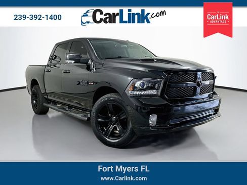 Used 2017 RAM 1500 Sport w/ Quick Order Package 26Q Night AWD/4WD image 1