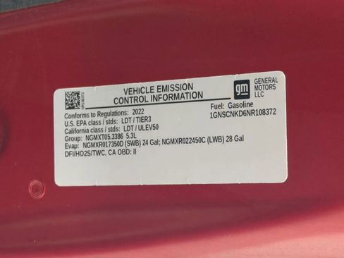 Used 2022 Chevrolet Tahoe LT w/ LT Signature Package RWD image 55