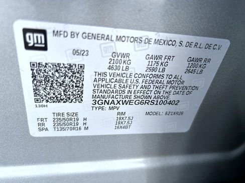 Certified 2024 Chevrolet Equinox RS w/ RS Leather Package image 25