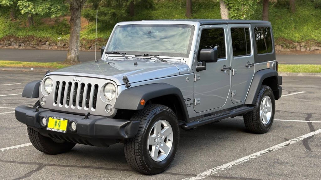 Used 2014 Jeep Wrangler Unlimited Sport w/ Quick Order Package 24S AWD/4WD image 1
